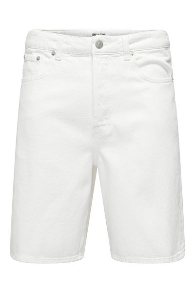 Only & Sons Jeans-Shorts ONSFADE Mittlere Taille Locker geschnitten Shorts