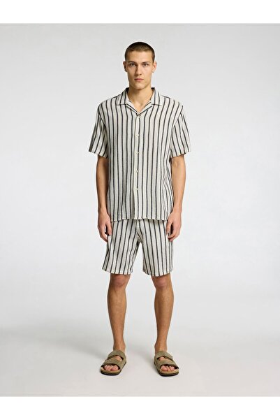 Selected Homme Kurzarmhemd Gestreifte