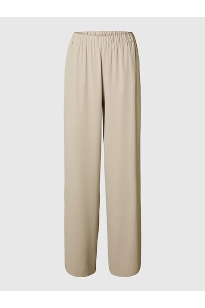 Selected Femme Hose mit weitem Bein Klassische