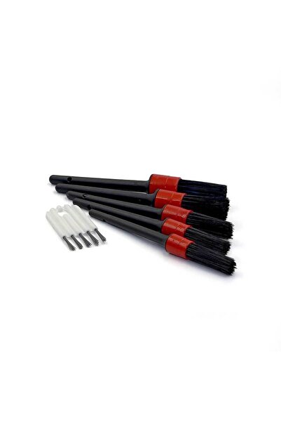 elementpic Set de 5 perii de calitate pentru detaliu auto, în diferite dimens...
