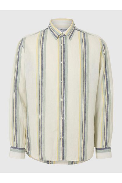 Selected Homme Leinenbluse Langarm