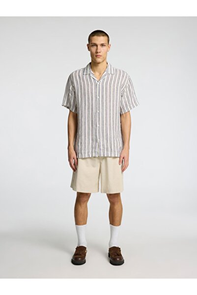 Selected Homme Kurzarmhemd 100% Leinen