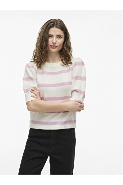 VILA Stricktop Gestreiftes