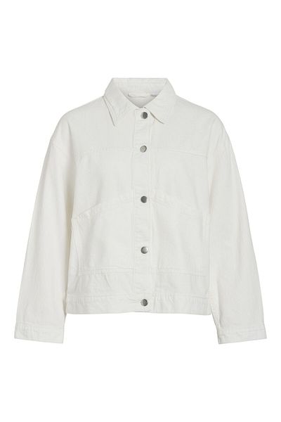 VILA Jeansjacke Geknöpfte