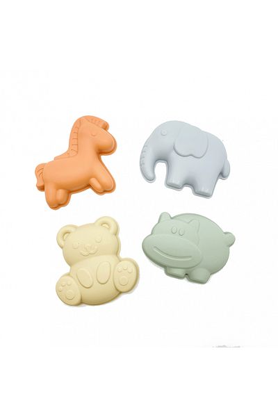 Zuluff Silicone Beach Mold Set, , Animals