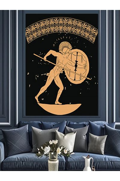 Tablomega Pânză decorativă Soldat cu Sărmă - Lemn MDF