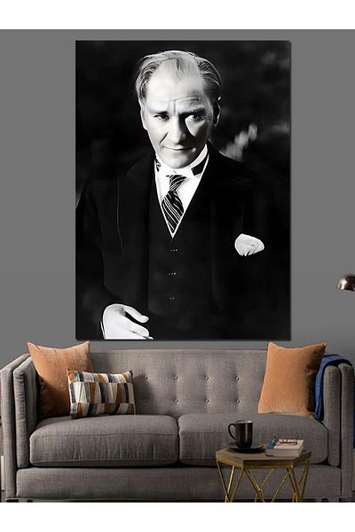 Tablomega Pânză decorativă Mustafa Kemal Atatürk - Lemn MDF
