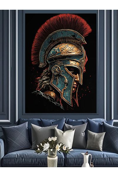Tablomega Pânză Decorativă Gladiator - Lemn MDF