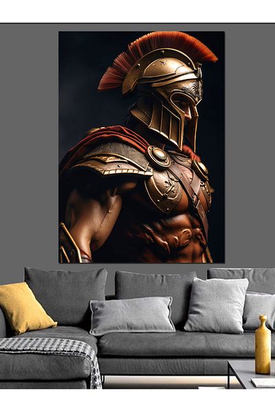 Tablomega Pânză Decorativă Gladiator - Lemn MDF