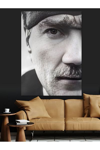 Tablomega Pânză decorativă Mustafa Kemal Atatürk - Lemn MDF