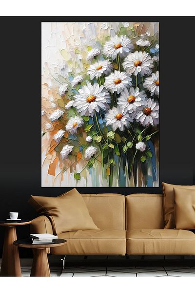 Tablomega Canva Decorativa Margarete - Tabla din Lemn MDF