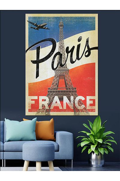 Tablomega Paris France Pânză Decorativă - Lemn MDF Pictură
