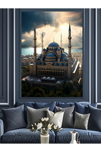Tablomega Pânză decorativă Cami Landscape - Lemn MDF