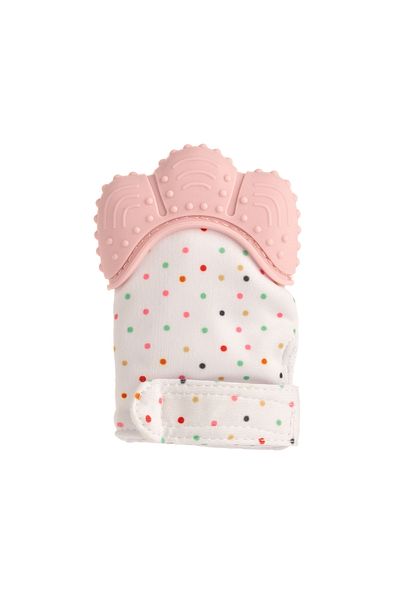 Coccorito Silicone Teething Glove, , Pink