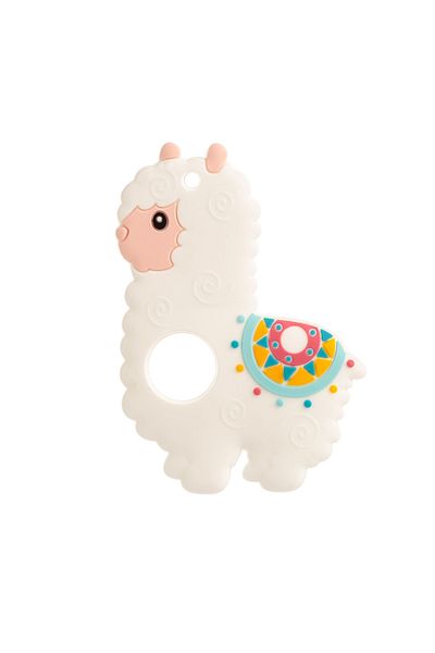 Coccorito Silicone Teething Toy, , Alpaca