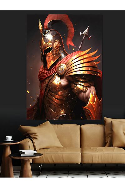 Tablomega Pânză Decorativă Gladiator - Lemn MDF