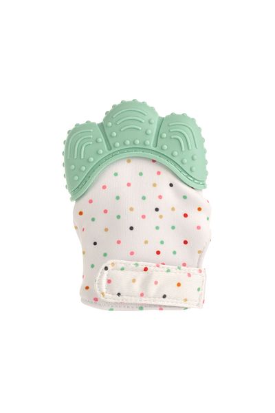 Coccorito Silicone Teething Glove, , Mint