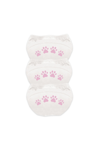 My Carry Potty Set of 3 My Little Training Pants, 2-3 Years, Cat