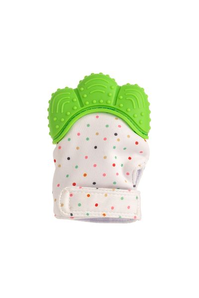 Coccorito Silicone Teething Glove, , Green