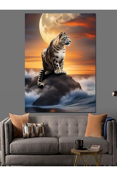 Tablomega Pânză decorativă Sea And Tiger - Lemn MDF