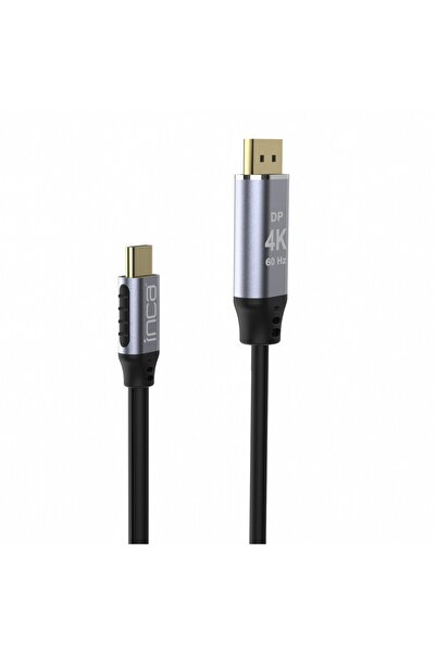 Inca ITCD-02TX TYPE-C TO DİSPLAYPORT 4K 2 METRE KABLO