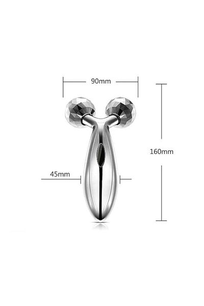 fulina 3D Roller Massager, with 2 360 Rotate Roller,for Skin Lifting Wrinkle Remover, Facial Massage
