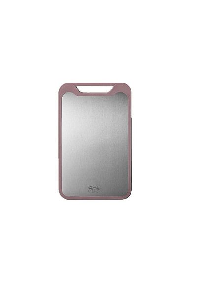 Choice S Pink 304 1pc Cutting Board Two Sides Of Stainless Steel And Plastic Dual-purpose Multifunctional C