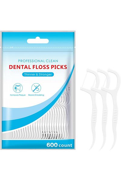 COOYA Dental Floss, Teeth Stick, Tooth Picks, Floss Picks, Teeth Cleaning (600 picks)