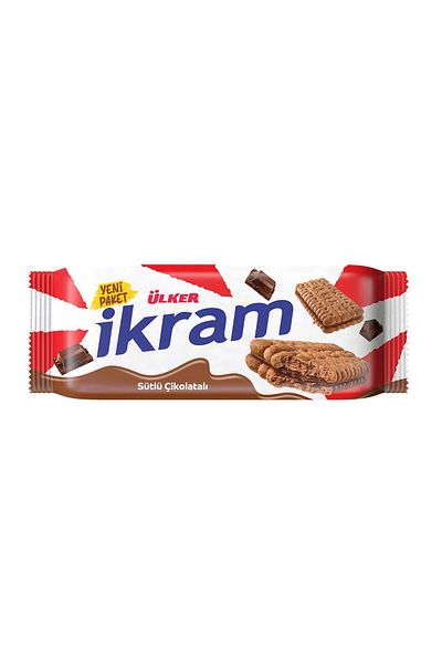 Ülker İkram 84 Gr Chocolate and Hazelnut 12 Mixed Pack