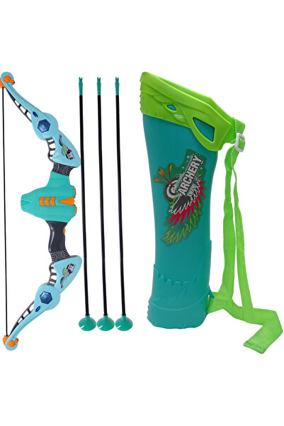 Salamandra Комплект лък, 3 стрели, кания, мишена, SALAMANDRA KIDS® многоцветен