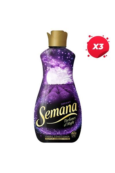 Semana X3 - Fabric Softener 1.65l Dreamy