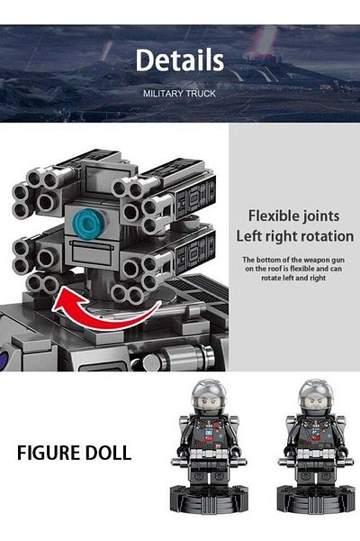 COOYA Building Block Model Toys Simulation Toys Model Kits Suitable for Children over 6 Years Old (246pcs)