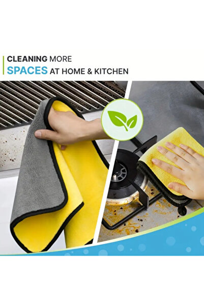 Liber Кухонний рушник 30x60 см Мікрофібровий кухонний рушник Ультра товстий 3...