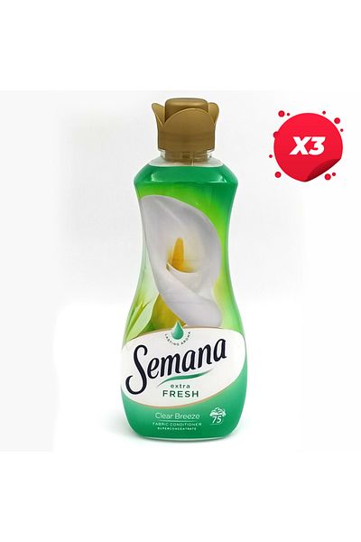 Semana X3 - Extra Fresh Balsam Rufe 1.5l Clear Breeze