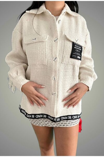 Glam Fashion Тюведі сорочка - Детальна етикетка, модель 24k11654