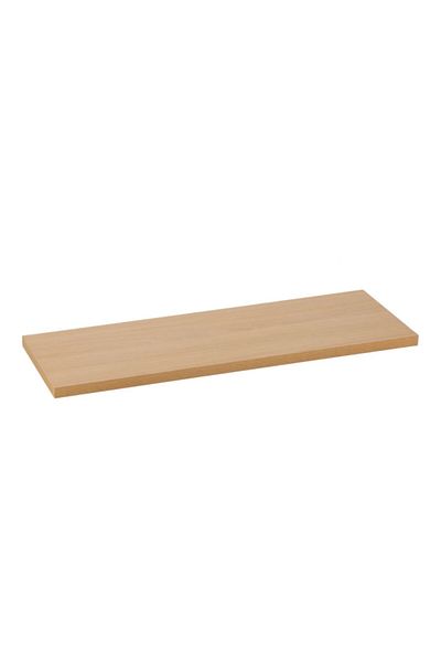 micasa Elegant and Modern Design Rectangular Wall Mounted Wooden Floating Shelf 120 x 20cm
