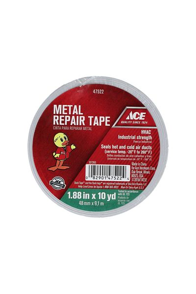 ACE HVAC Industrial Strength Heavy Duty Metal Repair Tape 1.88inch x 10yd