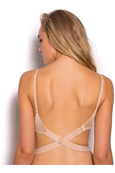 Glamroot Women's Adjustable Low Back Bra Strap Convertor/Extender
