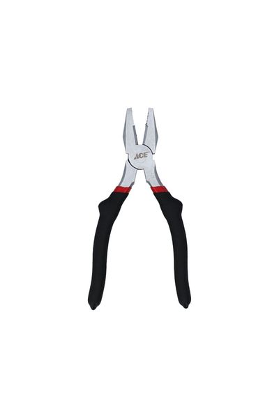 ACE Ergonomic Vinyl Grip Handle Durable Linesman Plier 7inch