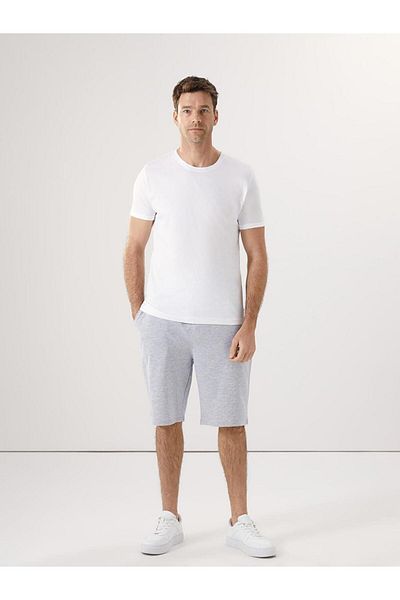 LC Waikiki Ανδρικό μπλουζάκι LCWAIKIKI Classic Crew με κοντό μανίκι χτενισμένο βαμβακερό