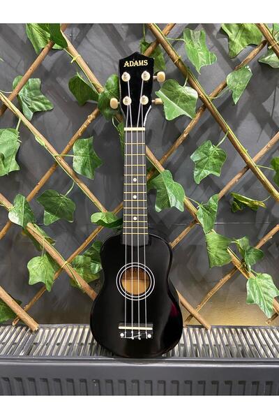 Sazhane 54 Cm Soprano Siyah Ukulele (Kılıf ve pena dahil)