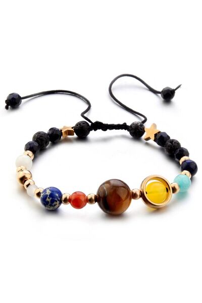 Choice YA4617-1 New 7 Chakra Treatment Crystal Men Bracelet Yoga Stone Adjust...