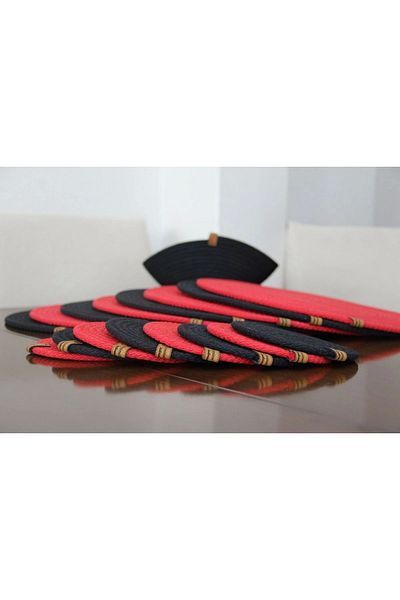 Hediyeninellitonu 17 Piece Placemat Set for 8 Persons, Charger Set, Plate Coaster, Coaster, Runner