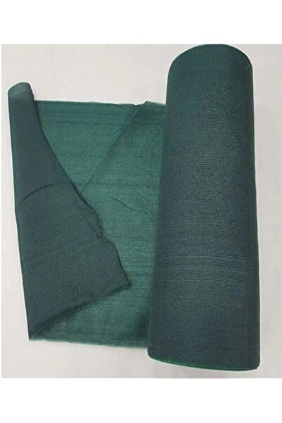 Edoplast 1 m X 20 m Gölgelik File %95 Koyu Yeşil Gölgeleme Filesi Bahçe Çit Örtüsü Bağlama Klipsli