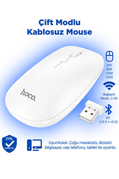 Hoco GM15 Art 2.4G Wireless Kablosuz Mouse - Premium Product