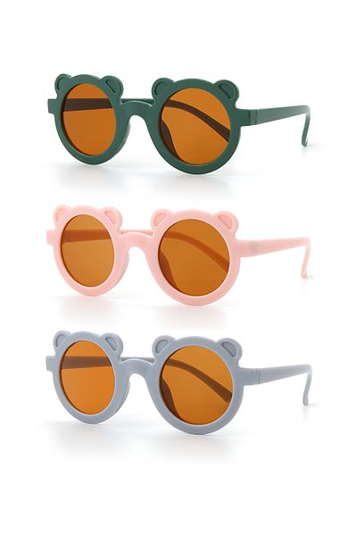 LUPİX Children's Sunglasses 3-Piece Deal Set