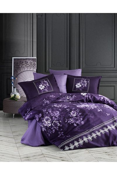 Pucioasa Luxury satin double bed linen, Catalina V2