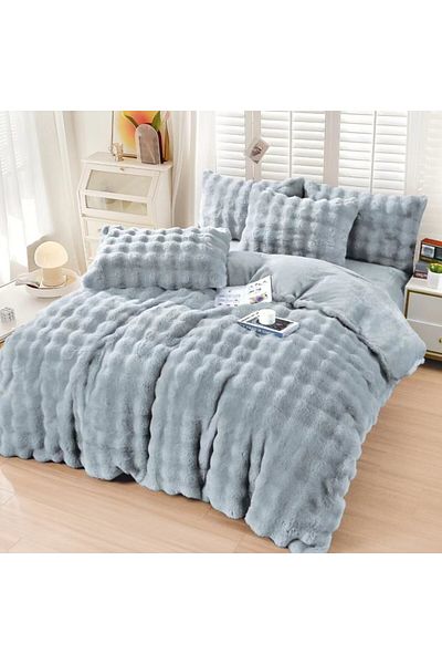 Pucioasa Cocolino Spot bed linen, grey