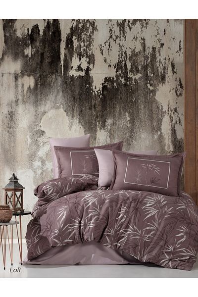 Pucioasa Luxury satin double bed linen, Loft