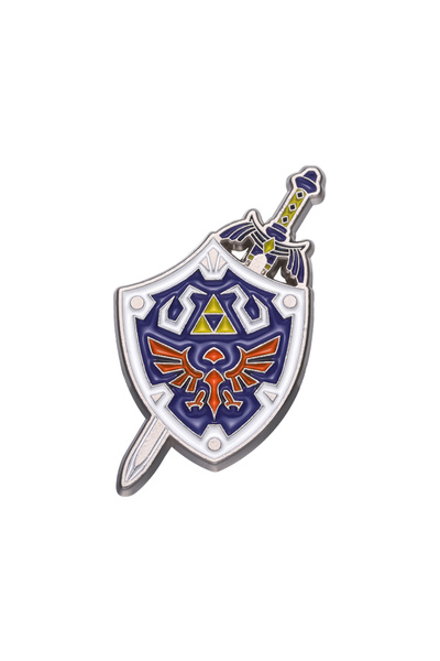 Choice XZ9638 دبابيس المينا المخصصة لألعاب الأنمي على شكل سيف ودرع ساحرة وشار...